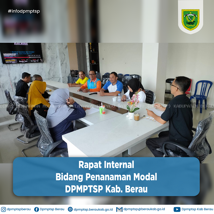 RAPAT INTERNAL BIDANG PENANAMAN MODAL DPMPTSP KAB. BERAU