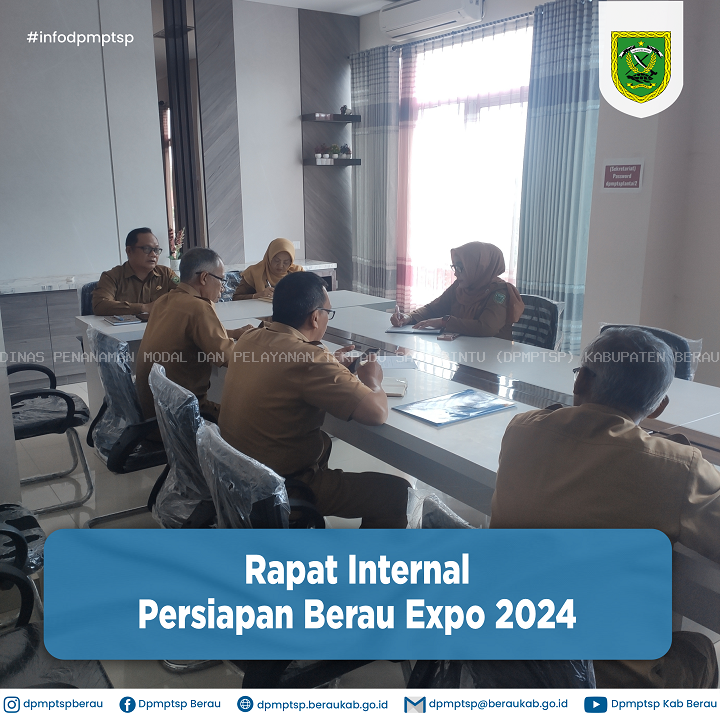 RAPAT INTERNAL PERSIAPAN BERAU EXPO 2024