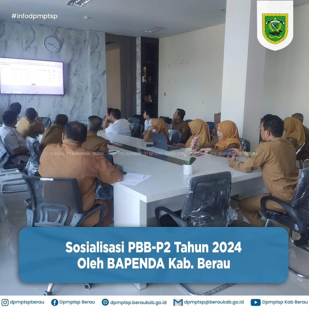 SOSIALISASI PBB-P2 TAHUN 2024 OLEH BAPENDA KAB. BERAU
