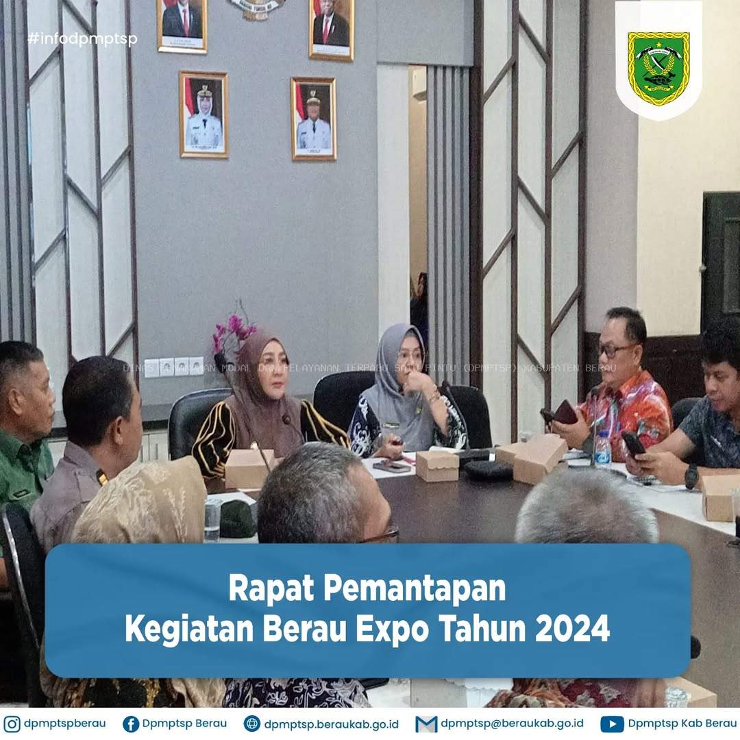 RAPAT PEMANTAPAN KEGIATAN BERAU EXPO TAHUN 2024