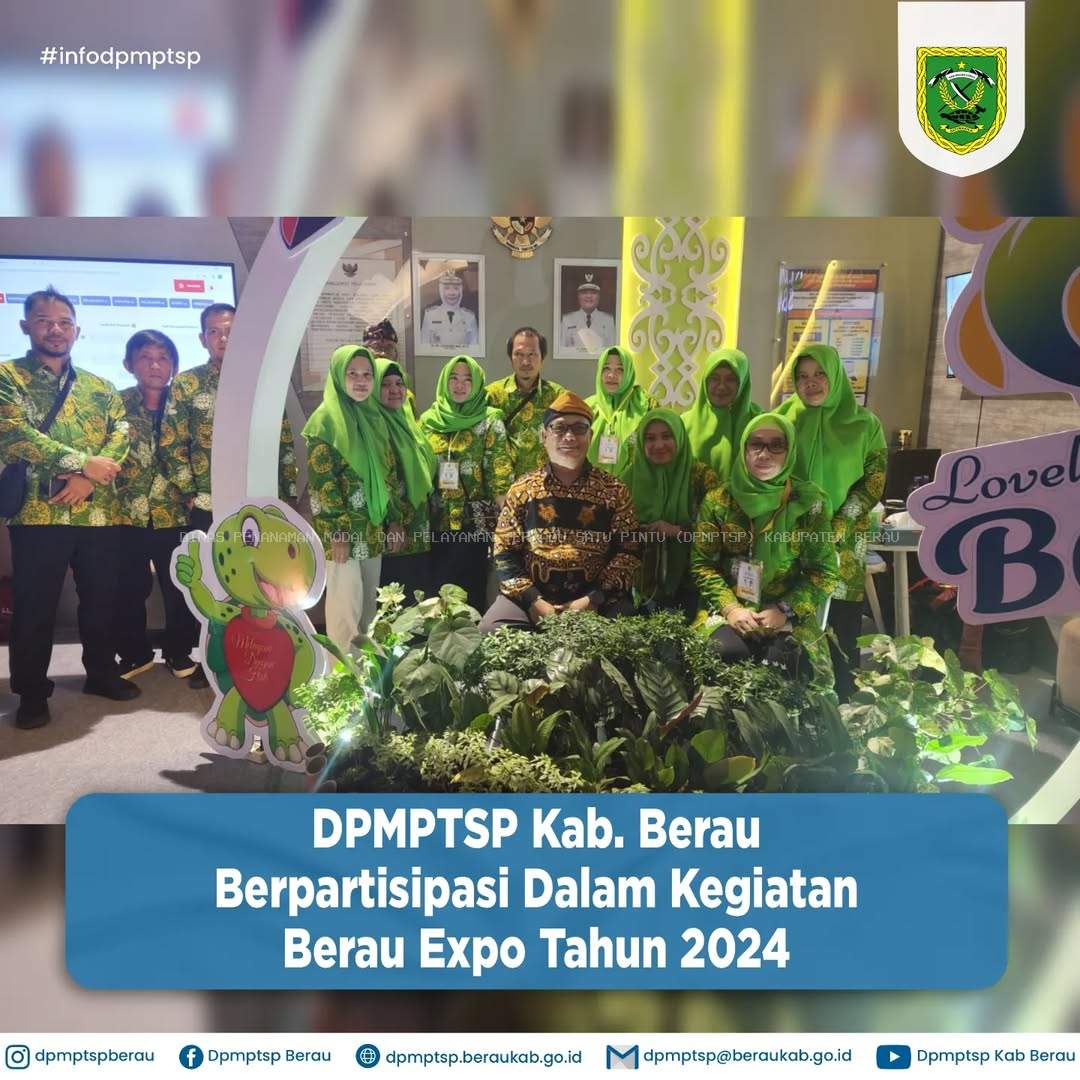 DPMPTSP KAB. BERAU BERPARTISIPASI DALAM KEGIATAN BERAU EXPO TAHUN 2024