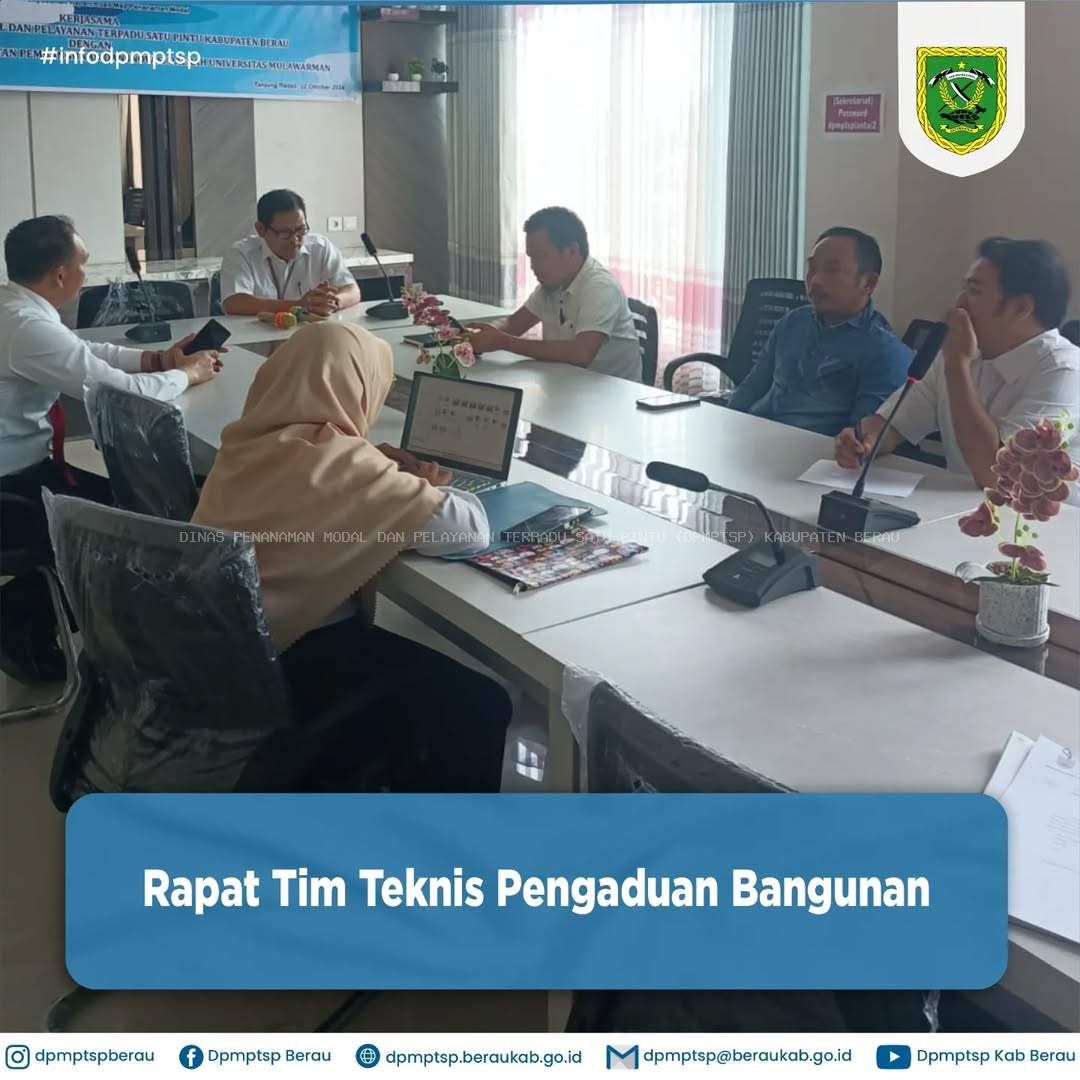 RAPAT TIM TEKNIS PENGADUAN BANGUNAN