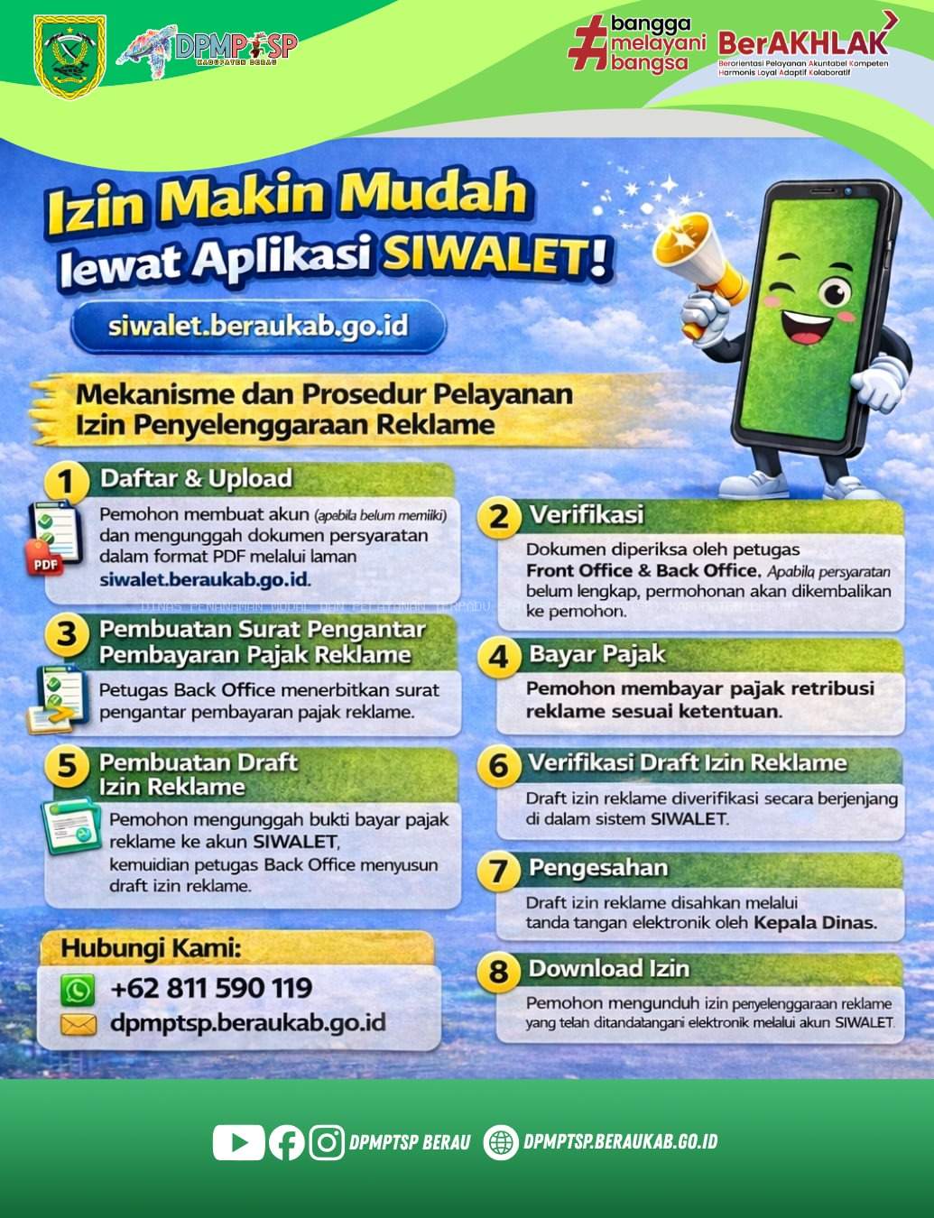 Mau pasang reklame di Kabupaten Berau ?