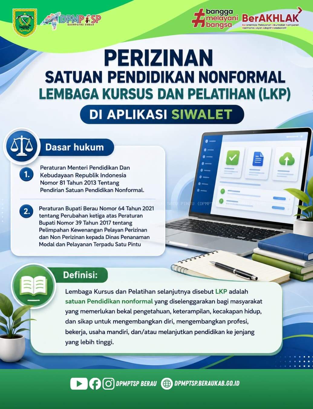 Perizinan satuan pendidikan nonformal lembaga kursus dan pelatihan