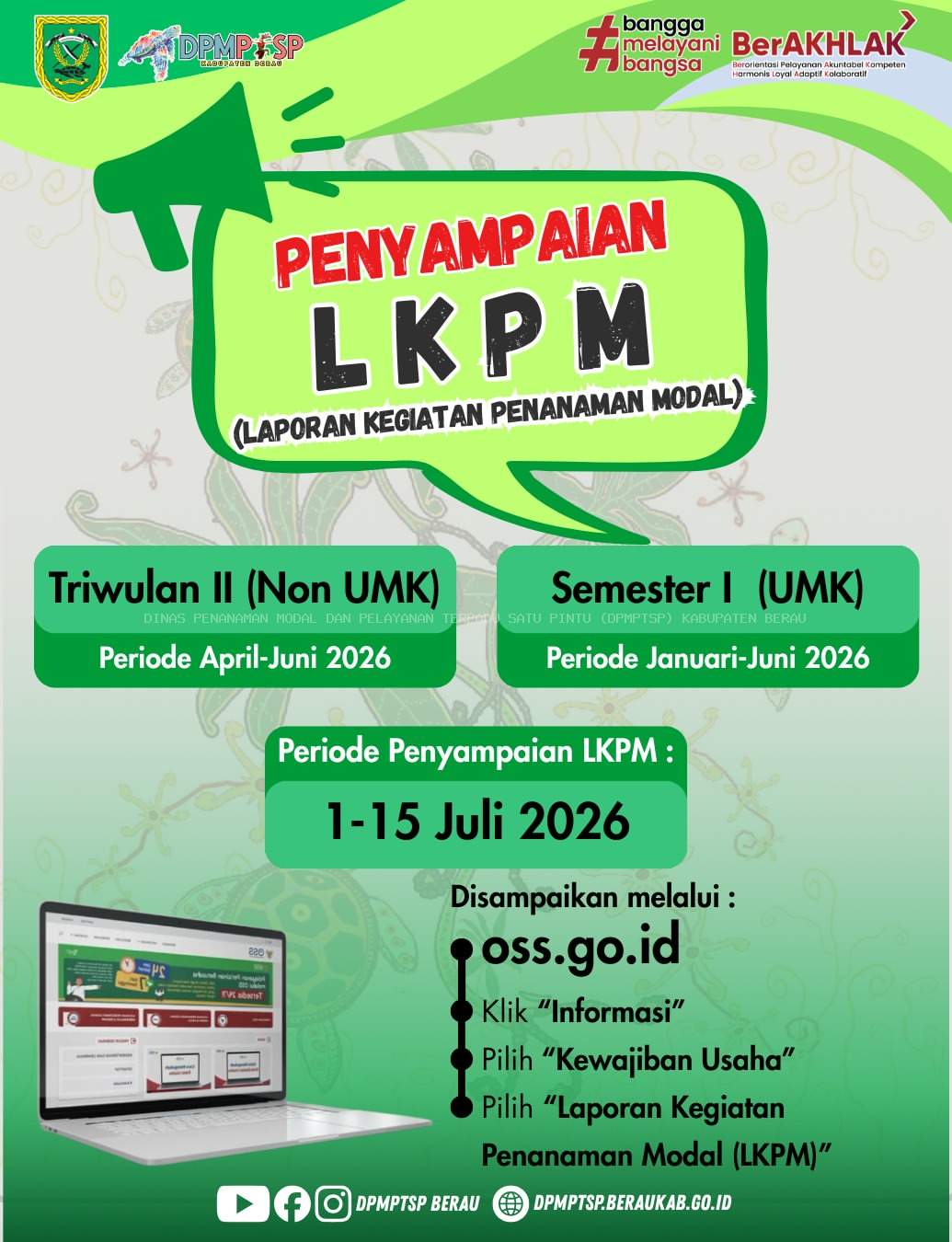 📢 Saatnya Lapor LKPM!